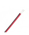 100m Kabel rød/sort - 2x0,35mm², 12-24V, til LED-strip