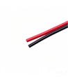 10m Kabel rød/svart - 2x1,2mm²(16AWG), 12-24V, til LED-strip
