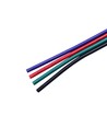 5m RGB-kabel - 4x1,3mm² (16AWG), 12-24V, for LED-strip