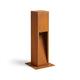Corten hagelampe - 50cm, 12W, IP65 utendørs, inkl. lyskilde