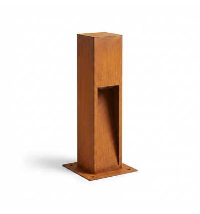 Corten hagelampe - 50cm, 12W, IP65 utendørs, inkl. lyskilde