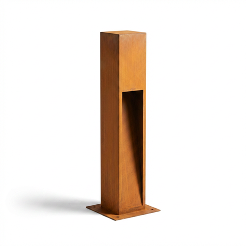 Corten hagelampe - 70 cm, 12W, IP65 utendørs, inkl. lyskilde