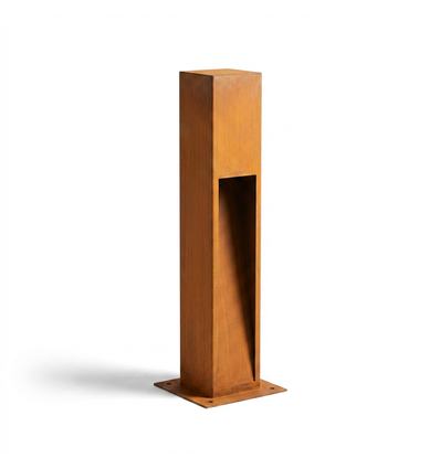 Corten hagelampe - 70 cm, 12W, IP65 utendørs, inkl. lyskilde