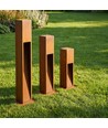 Corten hagelampe - 100 cm, 12W, IP65 utendørs, inkl. lyskilde