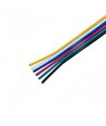 5m RGB+CCT-kabel til LED-strip - 6 × 0,35 mm², 12/24V