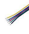 100m RGBCCT Kabel - 6x1,3mm²(16AWG), 12-24V, til LED-strip