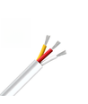 10m CCT-kabel, hvit rund - 3x0,35mm², 12-24V, til LED-strip