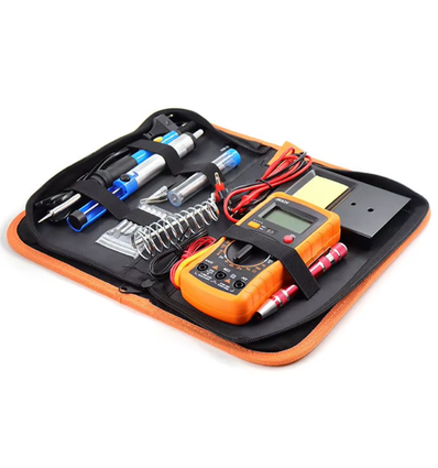 Loddeboltsett inkl. multimeter