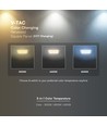 18W kvadratisk LED innfellingspanel - CCT, Backlit, CREE chip, 6 års garanti
