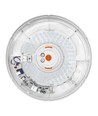 30W LED taklampe med sensor - 5CCT, hvit kant, innebygd bevegelsessensor