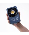 100W Kompakt studiobelysning for foto og video inkl. batterigrep - Dimbar, CCT