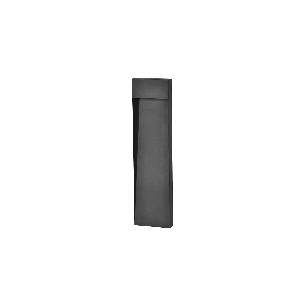 Sort hagelampe - 11W, 80 cm, IP65 utendørs, inkl. lyskilde - Kulør : Varm