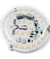 10,1cm / 18W Dimbar LED-innsats m/linser - Flicker free, erstatter G24, sirkelrør og kompaktrør