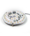 10,1cm / 18W Dimbar LED-innsats m/linser - Flicker free, erstatter G24, sirkelrør og kompaktrør