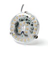 10,1cm / 18W Dimbar LED-innsats m/linser - Flicker free, erstatter G24, sirkelrør og kompaktrør