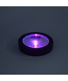 Oppladbar RGB LED-coaster - Sort, IP54 utendørs