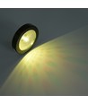 Oppladbar RGB LED-coaster - Sort, IP54 utendørs