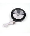 Oppladbar RGB LED-coaster - Sort, IP54 utendørs
