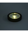 Oppladbar RGB LED-coaster - Sort, IP54 utendørs
