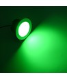 13W Ø11,4cm innfellingsspot RGB+CCT RA93 - 24V DC, Hull: Ø9,5 cm, Mål: Ø11,4 cm, Hvit kant