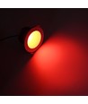 13W Ø11,4cm Downlight RGB+CCT RA93 - 24V DC, Hull: Ø9,5 cm, Mål: Ø11,4 cm, Hvit kant