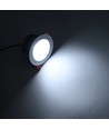 13W Ø11,4cm Downlight RGB+CCT RA93 - 24V DC, Hull: Ø9,5 cm, Mål: Ø11,4 cm, Hvit kant
