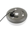 Campinglampe m. 10 meter lyskjede - oppladbar, IP64, hvit
