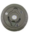 Campinglampe m. 10 meter lyskjede - oppladbar, IP64, hvit