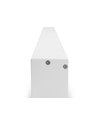 Outlet: Ramme til 120x30 LED-panel - Monteringssett, hvit kant