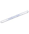 150cm Industriarmatur - Til 2x 150cm T8 LED-rør, IP65 vanntett, gjennomgangskoblet
