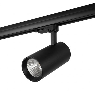 Outlet: LEDVANCE 25W 3-faset RA90 Skinnespot - 4000K, 24 grader, sort