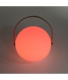 Oppladbar RGBW LED bord-/nattlampe - Hvit, touch dimbar, IP20 innendørs