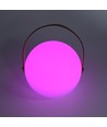 Oppladbar RGBW LED bord-/nattlampe - Hvit, touch dimbar, IP20 innendørs