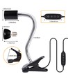 Reptil LED-lampe UVB - 5W, klipsholder