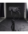 300W Lyskaster for foto og video - Flimmerfri, justerbar farge/lysstyrke, Display, inkl. fjernkontroll, 5m kabel
