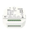 LEDlife rWave innbyggingsdimmer - RF, push-dim, 200W LED dimmer, til innbygging