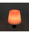 Oppladbar RGB LED flaskelampe - Hvit, inkl. fjernkontroll, IP54 utendørs