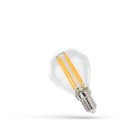 LED lyskilder Spectrum 4W LED pære - G45, karbon filamenter, E14