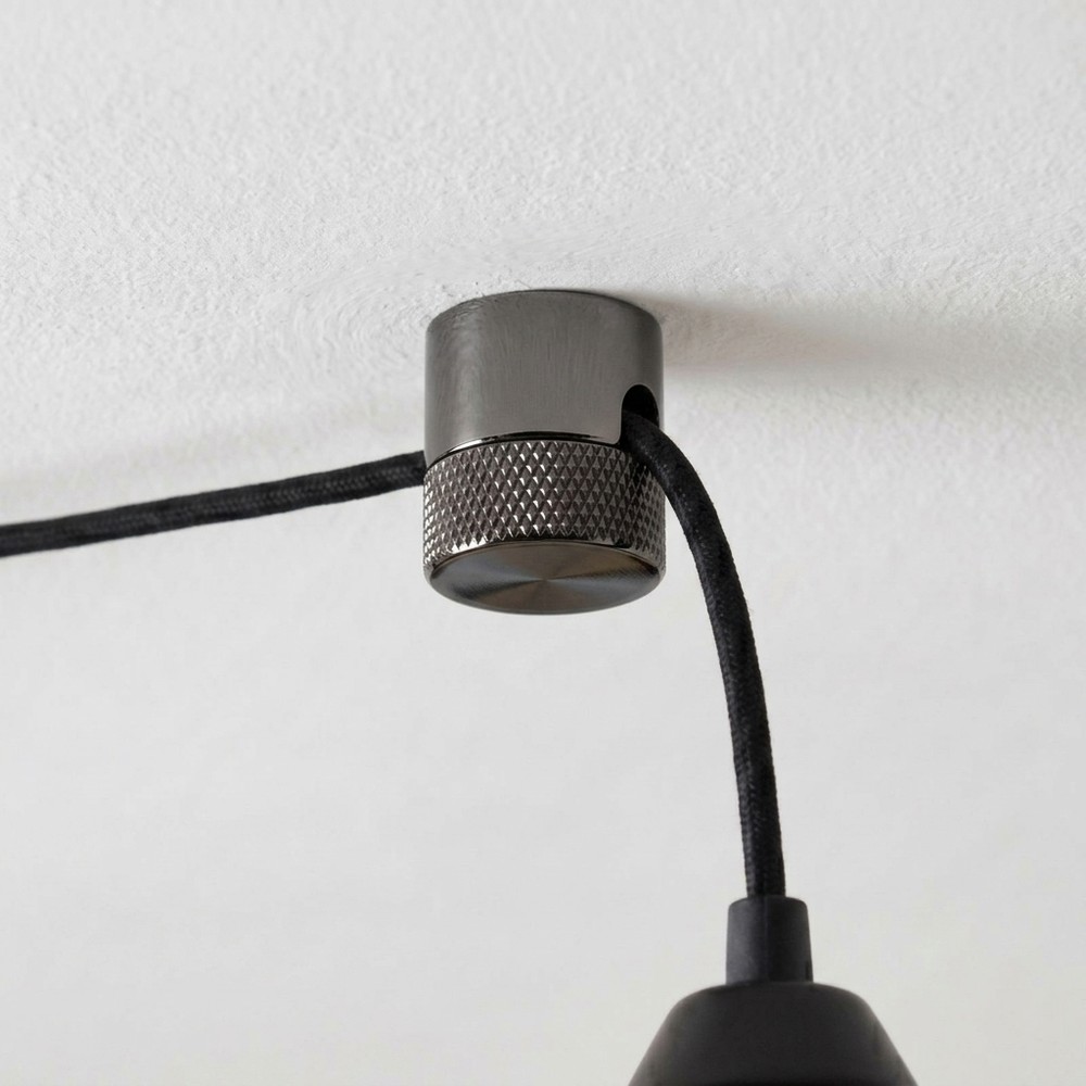 Krom farget lampeoppheng - Til eks. pendellamper