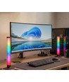 2x RGBIC ambient light bar - 43 cm, Bluetooth, 360° lys