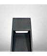 Sort hagelampe - 10W, 60 cm, IP65 utendørs, inkl. lyskilde