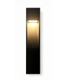 Sort hagelampe - 10W, 60 cm, IP65 utendørs, inkl. lyskilde