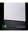 60x60 LED-panel, 20W - 180lm/W, 6500K, Backlit
