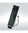 Sort hagelampe - 11W, 80 cm, IP65 utendørs, inkl. lyskilde