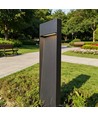 V-Tac Grå hage lampe, rustfritt - 110 cm, IP44 utendørs, E27 sokkel, uten lyskilde