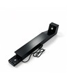 Sort Z hagelampe - 10W, 80 cm, IP65 utendørs, inkl. lyskilde