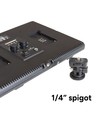 200W LED-lyspanel for foto og video - Inkl. Barndoors, justerbar CCT og 8 effekter
