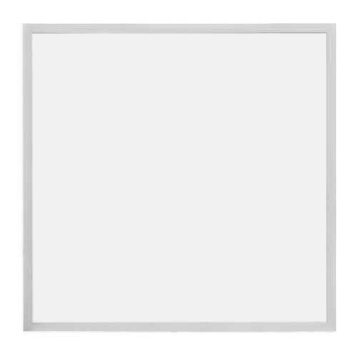 60x60 LED bakbelyst panel, 36W - 120lm/W, IP41, UGR19, hvit kant