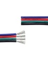 10m RGB Kabel - 4x0,35mm², 12-24V, til LED-strip