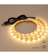 80cm USB LED-strip til TV og PC - 60 LED pr. meter